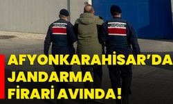 Afyonkarahisar’da jandarma firari avında!