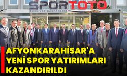 Afyonkarahisar'a Yeni Spor Yatırımları Kazandırıldı