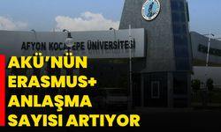 AKÜ’nün Erasmus+ Anlaşma Sayısı Artıyor