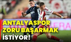 Antalyaspor, zoru başarmak istiyor!