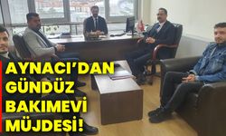 Aynacı’dan gündüz bakımevi müjdesi!