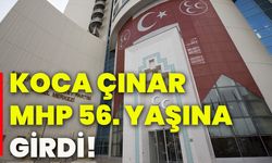 Koca çınar MHP 56. yaşına girdi!