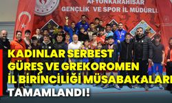 Kadınlar Serbest Güreş Ve Grekoromen İl Birinciliği Müsabakaları tamamlandı!