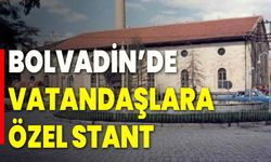 Bolvadin’de Vatandaşlara Özel Stant