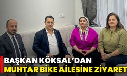 Başkan Köksal’dan Muhtar Bike Ailesine Ziyaret