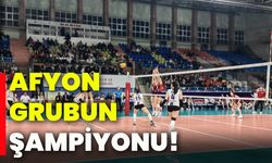 Afyon grubun şampiyonu!