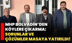 MHP Bolvadin’den köylere çıkarma: Sorunlar ve çözümler masaya yatırıldı!