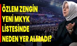 Özlem Zengin, Yeni MKYK Listesinde Neden Yer Almadı?