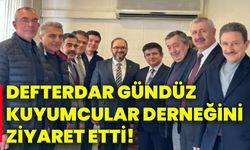 Defterdar Gündüz,Kuyumcular Derneğini ziyaret etti!