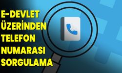 E-Devlet Üzerinden Telefon Numarası Sorgulama