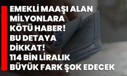 Emekli maaşı alan milyonlara kötü haber! Bu detaya dikkat! 114 bin liralık büyük fark şok edecek