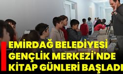 Emirdağ Belediyesi Gençlik Merkezi'nde Kitap Günleri Başladı