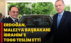 Erdoğan, Malezya Başbakanı İbrahim’e Togg Teslim Etti