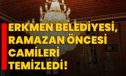 Erkmen Belediyesi, Ramazan öncesi camileri temizledi!