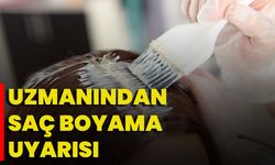 Uzmanından Saç Boyama Uyarısı