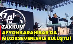 Zakkum, Afyonkarahisar'da müzikseverlerle buluştu!