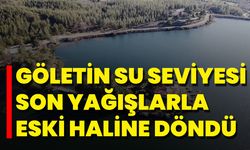 Göletin Su Seviyesi Son Yağışlarla Eski Haline Döndü