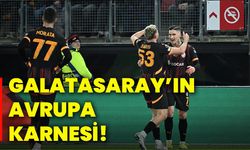 Galatasaray’ın, Avrupa karnesi!