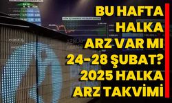 Bu hafta halka arz var mı 24-28 Şubat? 2025 halka arz takvimi