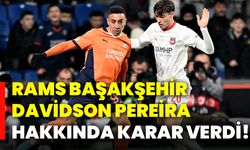 Rams Başakşehir, Davidson Pereira hakkında karar verdi!