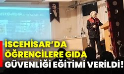 İscehisar’da öğrencilere gıda güvenliği eğitimi verildi!