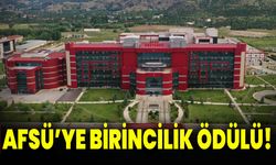 AFSÜ’ye birincilik ödülü