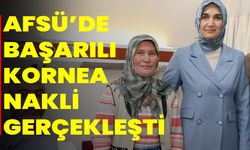 AFSÜ’de Başarılı Kornea Nakli Gerçekleşti