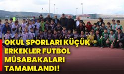 Okul sporları küçük erkekler futbol müsabakaları tamamlandı!