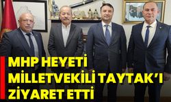 MHP Heyeti, Milletvekili Taytak’ı Ziyaret Etti