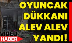 Oyuncak Dükkanı Alev Alev Yandı!