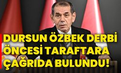 Dursun Özbek, derbi öncesi taraftara çağrıda bulundu!