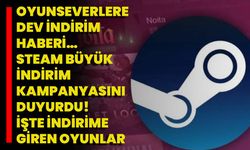 Oyunseverlere Dev İndirim Haberi… Steam Büyük İndirim Kampanyasını Duyurdu! İşte İndirime Giren Oyunlar