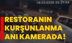 Eskişehir'de restoranın kurşunlanma anı kamerada!