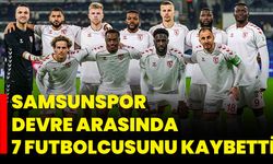 Samsunspor, Devre Arasında 7 Futbolcusunu Kaybetti