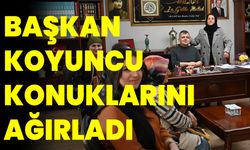 Başkan Koyuncu, Konuklarını Ağırladı