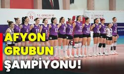 Afyon grubun şampiyonu!