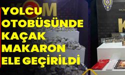 Yolcu Otobüsünde Kaçak Makaron Ele Geçirildi