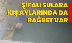 Kütahya'daki şifalı sulara kış aylarında da rağbet var