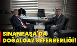 Sinanpaşa’da doğalgaz seferberliği!