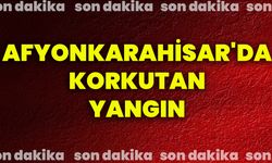 Afyonkarahisar'da korkutan yangın!