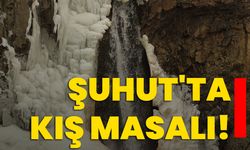 Şuhut'ta kış masalı!