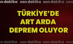 Türkiye’de Art Arda Deprem Oluyor