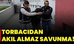 Torbacıdan Akıl Almaz Savunma!