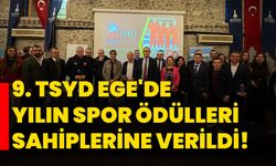 9. TSYD Ege'de Yılın Spor Ödülleri sahiplerine verildi!