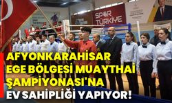 Afyonkarahisar, Ege Bölgesi Muaythai Şampiyonası'na ev sahipliği yapıyor!