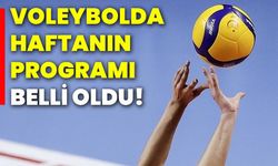 Voleybolda haftanın programı belli oldu!