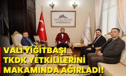 Vali Yiğitbaşı, TKDK yetkililerini makamında ağırladı!