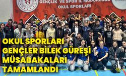 Okul Sporları GençLer Bilek GüReşİ MüSabakaları Tamamlandı