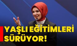 Yaşlı eğitimleri sürüyor!