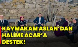 Kaymakam Emrah Aslan’dan Gazi Yılmaz Yavuz’a Ziyaret